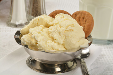 Vanilla ice cream