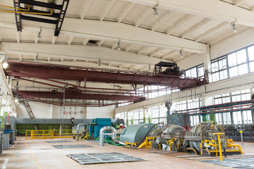large and bright room in factory © Aleksei Lazukov
