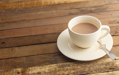 Cup of hot chocolate - hot beverage