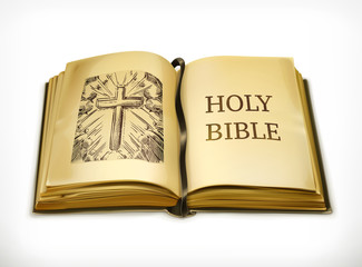 Fototapeta premium Bible, vector illustration