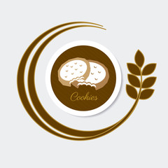 Food design, vector illustration.