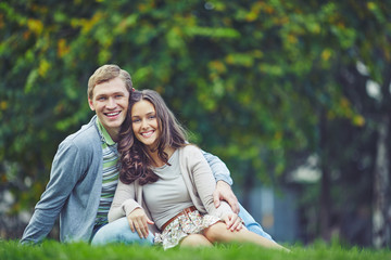 Fototapeta premium Resting in park