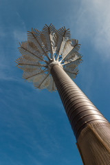 Nikau palm sculpture in Welllington © Patrik Stedrak