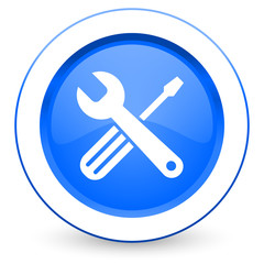 tools icon service sign