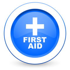 Obraz premium first aid icon