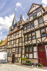 Alte deutsche H&auml;user in Quedlinburg