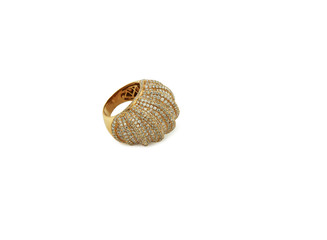 Ring isolated on a white background