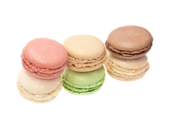 Tasty colorful macaroon