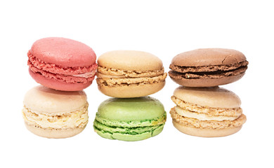 Tasty colorful macaroon