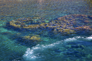 blue lagoon    bay abstract of a  water     south china sea