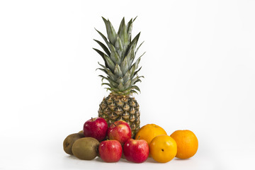 tropical fruit isolated