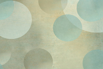 circles on water colored background
