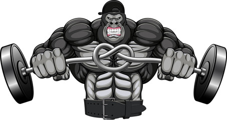 Strong monkey © Andrey1005