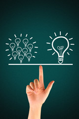 many bulb equal a big bulb