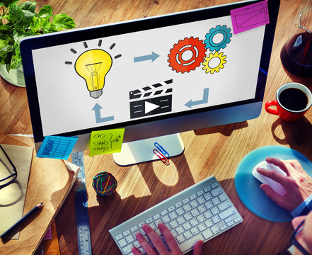 Planning Ideas Creativity Inspiration Multimedia Concept