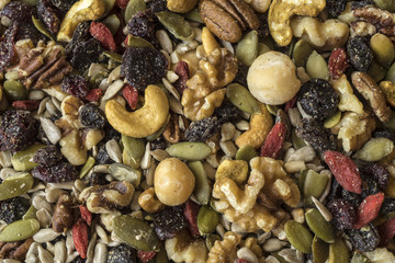 Healthy trail mix