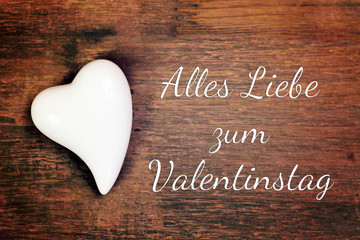 lovely greeting card - valentine ´s day