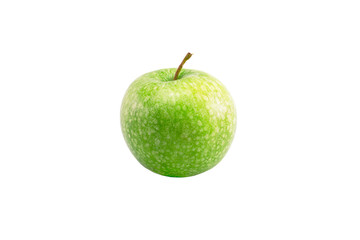 Green apple isolated on white background