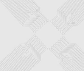 Obraz premium デジタル回路イメージ