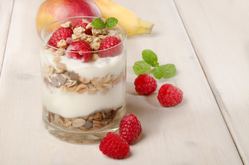 muesli, cereals as a healthy meal