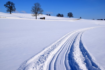 Cross-country ski trail -Loipe