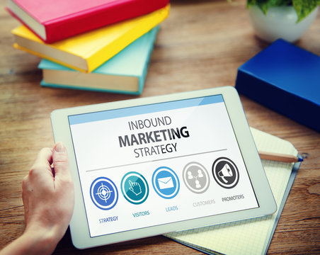 Inbound Marketing Strategy Advertisement Commercial Concept