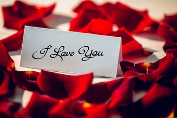 Composite image of i love you