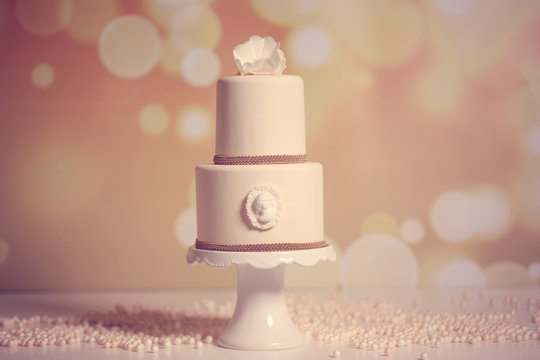 marzipan wedding cake