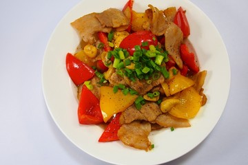 豚とカシューナッツの炒め物