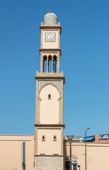 Fototapeta na wymiar Tower. Bazar Aya. Casablanca, Morocco