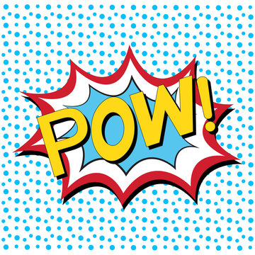 Pow - Comic Speech Bubble