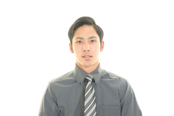 笑顔のビジネスマン