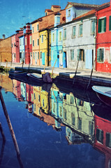 Fototapeta na wymiar Burano island, Venice