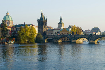 Fototapeta na wymiar Prague, Charles bridge