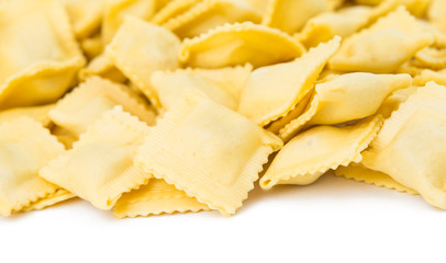 Ravioli pasta squares