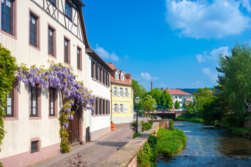 Altstadt mit Fluss Alb, Ettlingen