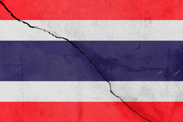 Riss durch Thailand (Thailand splitted)