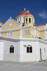 Fototapeta na wymiar Kirche der Heiligen Ekaterini in Sitia, Kreta