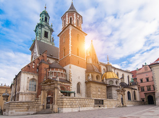 Fototapeta premium Wawel castle in Cracow