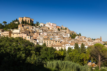 medieval town Loreto Aprutino, Abruzzo, Italy