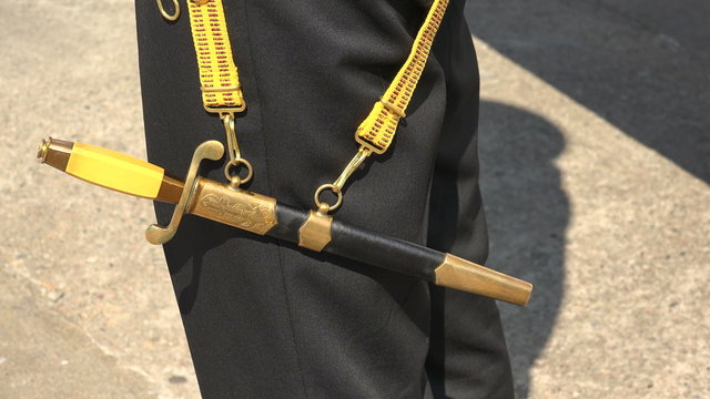 Dirk in the form of a sailor. 4K.