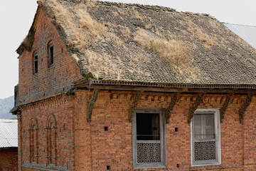 Fototapeta na wymiar Newar style house. Dhulikhel-Nepal. 1031