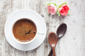 turkish coffee and chocolate