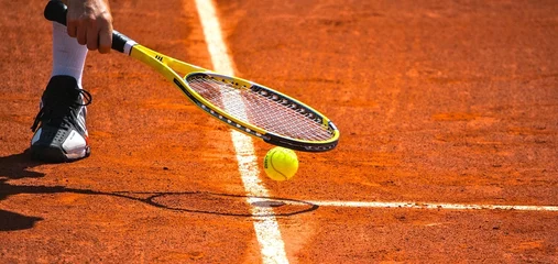 Fotobehang Tennis © Alexi Tauzin