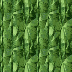 Abstract seamless pattern resembling a shimmering green foil