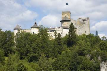 Fototapeta na wymiar Castle in Niedzica