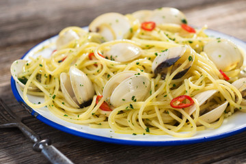Spaghetti vongole