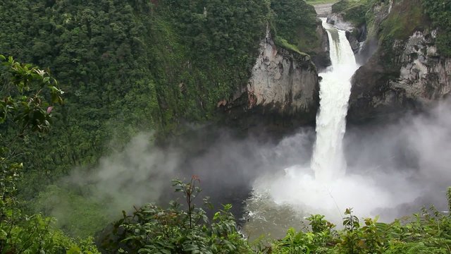 San Rafael Falls in the Ecuadorian Amazon