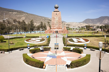 Middle of the World monument, quito, Ecuador