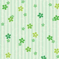 Grußkarte Hintergrund grün Blumen Karte